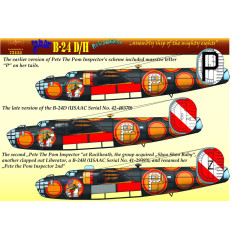 Декаль B-24 1/72 HADmodels 72151