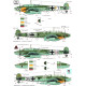 Декаль Bf 110D 1/72 HADmodels 72153