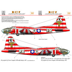 Декаль B-17E 1/72 HADmodels 72158