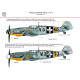 Декаль Bf 109G-2/G-4 1/72 HADmodels 72176