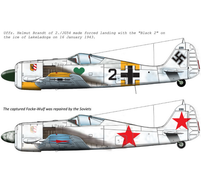 Декаль Fw 190A-4 1/72 HADmodels 72179