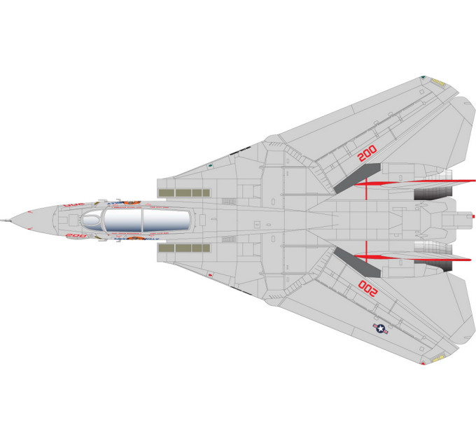 Декаль F-14A 1/72 HADmodels 72194