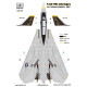 Декаль F-14A 1/72 HADmodels 72196