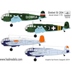 Декаль Si 240 1/72 HADmodels 72210