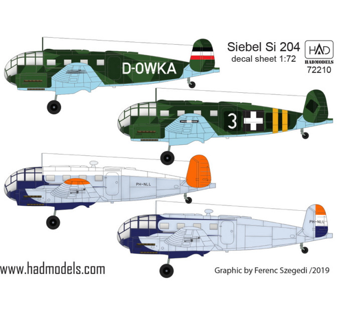 Декаль Si 240 1/72 HADmodels 72210