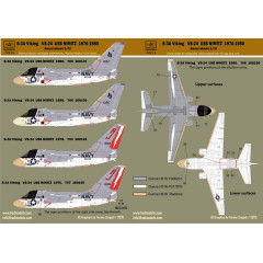 Декаль S-3A Viking 1/72 HADmodels 72213