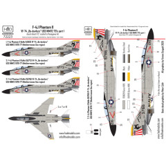 Декаль F-4J Phantom 1/72 HADmodels 72223