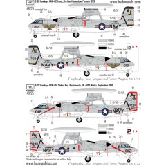 Декаль E-2C/B Hawkeye 1/72 HADmodels 72225