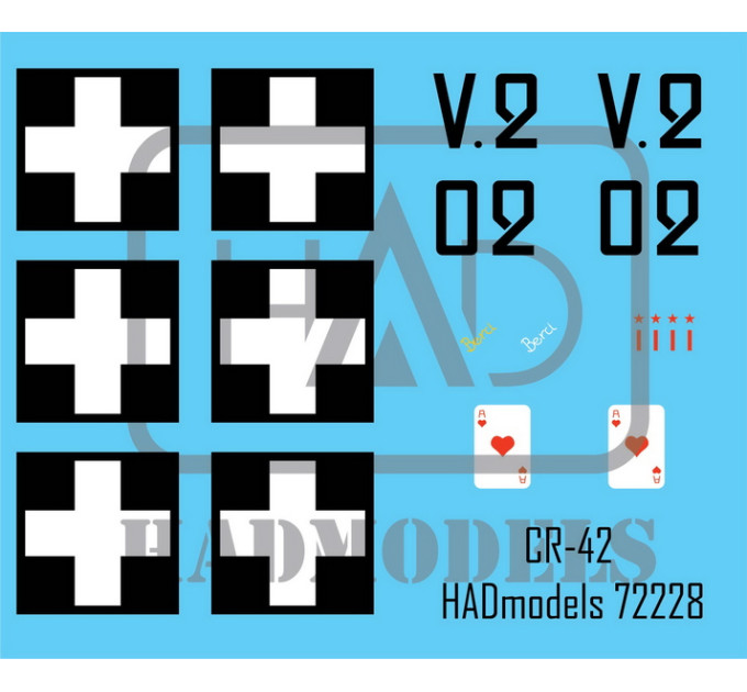 Декаль CR-42 1/72 HADmodels 72228