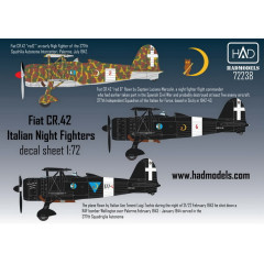 Декаль CR-42 1/72 HADmodels 72238