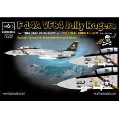 Декаль F-14A Jolly Rogers 1/72 HADmodels 72251