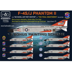 Декаль F-4J 1/72 HADmodels 72255