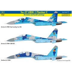 Декаль Су-27УБ 1/72 HADmodels 72258