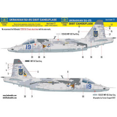 Декаль Су-25 1/72 піксель HADmodels 72265