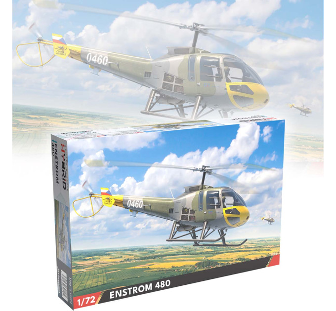 Збірна модель ENSTROM 480 1/72 Eduard 972012