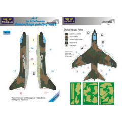 Маска камуфляжного фарбування A-7 Corsair II 1/48 LFmodels M48105