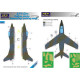 Маска камуфляжного фарбування G.91R Gina 1/48 LFmodels M48111