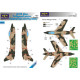 Маска камуфляжного фарбування G.91R 1/48 LFmodels M48113