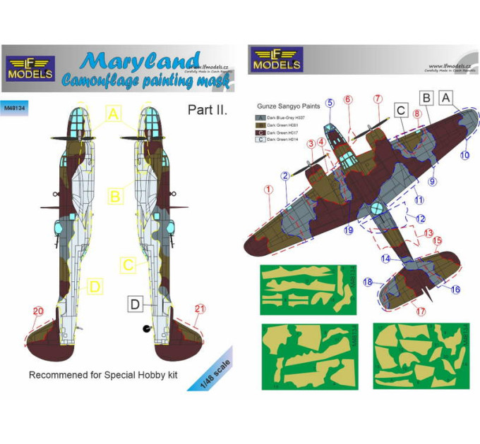 Меріленд, частина II. 1/48 LFmodels M48134