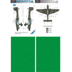 Маска камуфляжного фарбування Ju 87B/R 1/48 LFmodels M4819