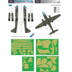 Маска камуфляжного фарбування Ar 234B 1/48 LFmodels M4824