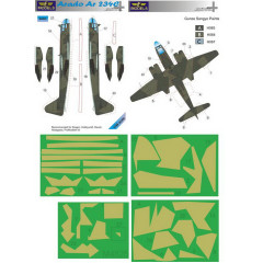 Маска камуфляжного фарбування Ar 234C 1/48 LFmodels M4825