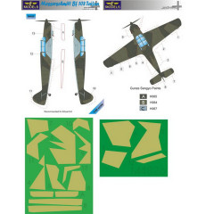 Маска камуфляжного фарбування Bf 108 Taifun 1/48 LFmodels M4826