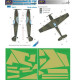 Маска камуфляжного фарбування Bf 109E 1/48 LFmodels M4831