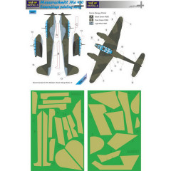 Маска камуфляжного фарбування Me 410 1/48 LFmodels M4837