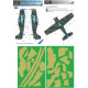 Маска камуфляжного фарбування Martlet Mk.I FAA 1/48 LFmodels M4838