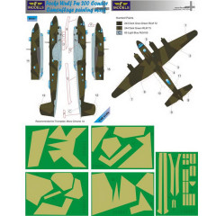 Маска камуфляжного фарбування Fw-200 Condor 1/48 LFmodels M4841