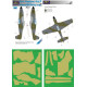 Маска камуфляжного фарбування Mustang Mk.III RAF 1/48 LFmodels M4842