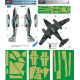 Маска камуфляжного фарбування Me 262A 1/48 LFmodels M4847