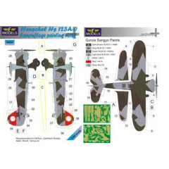 Маска камуфляжного фарбування Hs 123A-0 1/48 LFmodels M4850