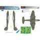 Маска камуфляжного фарбування Meteor F.Mk.3 1/48 LFmodels M4853