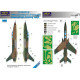 Маска камуфляжного фарбування F-105F/G 1/48 LFmodels M4869