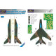 Маска камуфляжного фарбування F-100D USAF 1/48 LFmodels M4872
