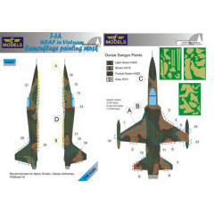Маска камуфляжного фарбування F-5A 1/48 LFmodels M4880