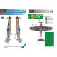 Маска камуфляжного фарбування Bf 109G-6AS 1/48 LFmodels M4895