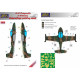 Маска камуфляжного фарбування A-37 Dragonfly у В'єтнамі 1/72 LFmodels M72146