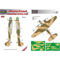 Маска камуфляжного фарбування Maryland, Iч. 1/72 LFmodels M72151