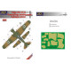 Маска камуфляжного фарбування Fokker CV.E M/33 1/72 LFmodels M72107