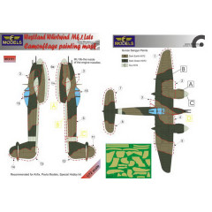 Маска камуфляжного фарбування Whirlwind Mk.I 1/72 LFmodels M72111