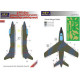 Маска камуфляжного фарбування G.91R 1/72 LFmodels M72121