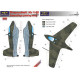 Маска камуфляжного фарбування Me 163B 1/72 LFmodels M7237