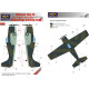 Маска камуфляжного фарбування Martlet Mk.VI FAA 1/72 LFmodels M7242