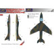 Маска камуфляжного фарбування Hunter T.Mk.7/8 RAF 1/72 LFmodels M7269