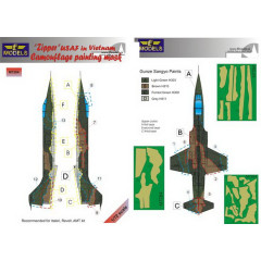 Маска камуфляжного фарбування Zipper 1/72 LFmodels M7284