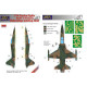 Маска камуфляжного фарбування F-5A 1/72 LFmodels M7285