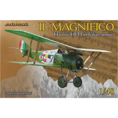 IL MAGNIFICO Hanriot HD. I в итальянских ВВС 1/48